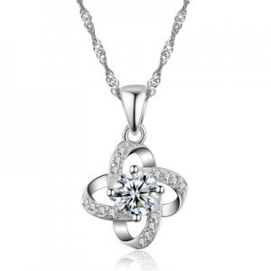 Elegant 925 Sterling Silver Necklace